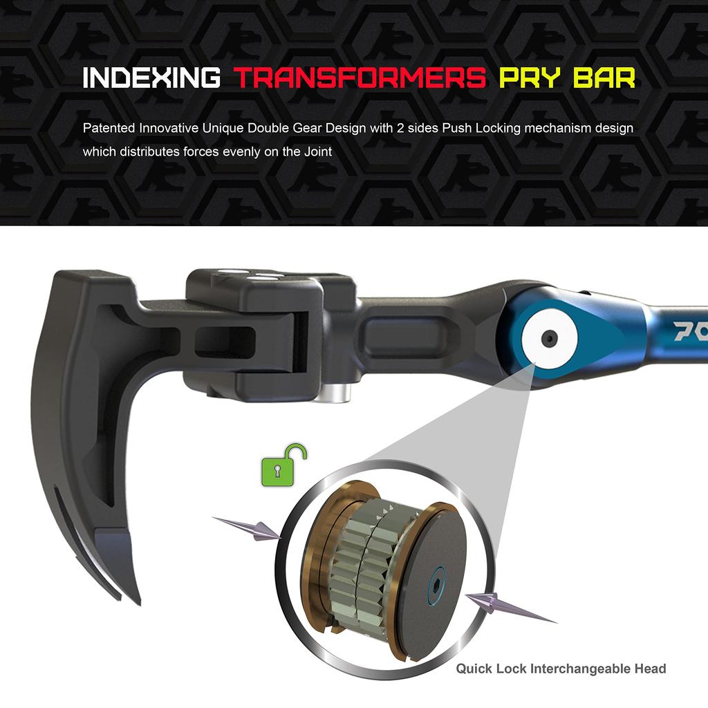 Crowbar Large 965mm Angle Adjustable Blacksmith Kajiya Kajiya Nail Puller Nail Puller Interior Interior Woodworking Demolition Disaster Prevention