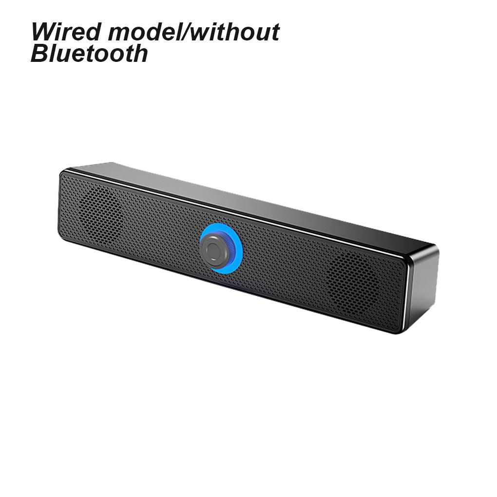 Беспроводной динамик Bluetooth-совместимый Двойной рожок Стерео Сабвуфер Громкоговоритель Саундбар Для домашнего использования Высокая громкость Ноутбук ПК