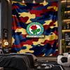 Wall Hanging Tapestry Blackburn Rovers Football Print Cloth for Living Room Bedroom Home Decor