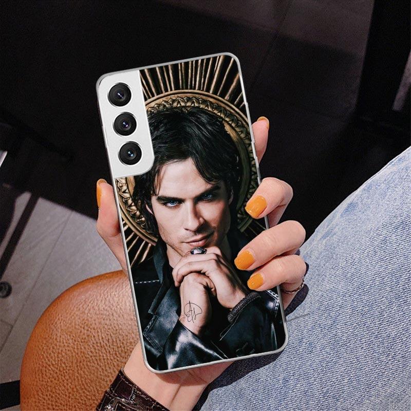 Чехол для телефона «Дневники вампира» Сальваторе для Samsung Galaxy S24 S25 Edge S26 Ultra S23 S22 S21 Plus S20 FE + Персонализированная печать