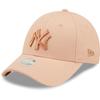 New Era 9Forty Femme Cap - METALLIC New York Yankees Blush