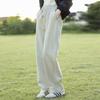 Women's High-Waist Wide-Leg Casual Trousers