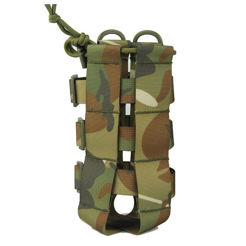 Water Bottle Pouch Oxford Military Canteen Cover Holster Outdoor Camping Kits Holder Travel Kettle Bag With Molle System