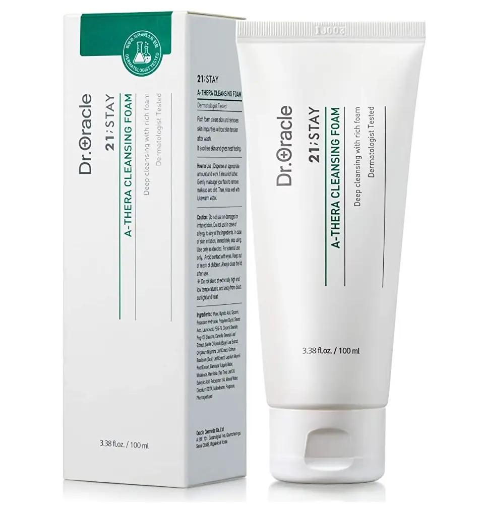 Успокаивающая пенка для умывания 21 Stay A: Thera Cleansing Foam Dr. Oracle 100 мл