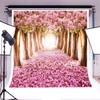 150 X 150cm Spring Backdrop Flowers Tree Floral Petal Photography Background Baby Shower Photo Studio Props Girl Infant Adult Portrait Wallpaper
