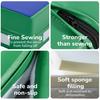 Kids Building Blocks 6Pcs/Set Vibrant Color Faux Leather Parent-child Interaction Long-lasting Climbing Giant Toys Children