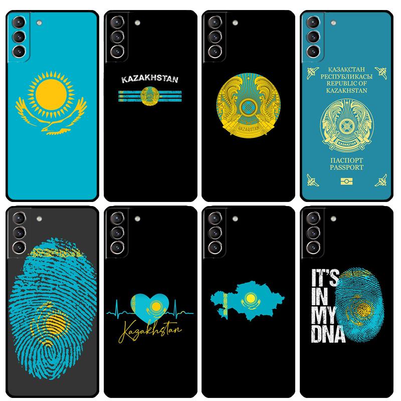 Чехол Флаг Казахстана для Samsung Galaxy S20 FE S21 FE S22 Ultra Note 20 S8 S9 S10 Note 10 Plus Задняя крышка