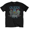 Queen Футболка унисекс для взрослых Tour 80