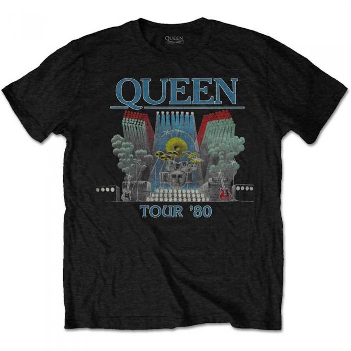 Queen Футболка унисекс для взрослых Tour 80