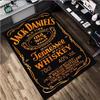Jack Daniel's  carpet Office Decorative Carpet For Living Room Bedroom Door Mat Floor Rug Computer Chair Area Rug