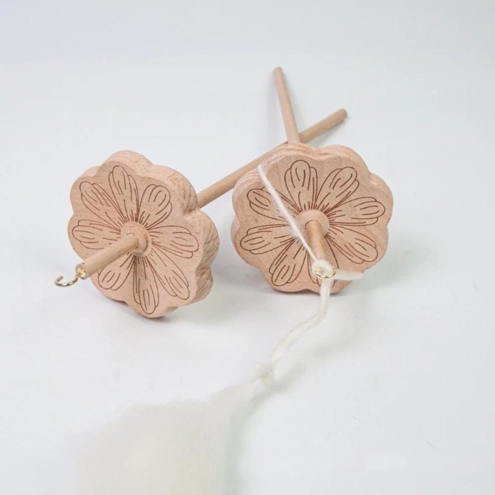 Швейные принадлежности Ручная резьба Моталка для пряжи Ручная работа Веретено Веретено для прядения Практичное Веретено Домашнее