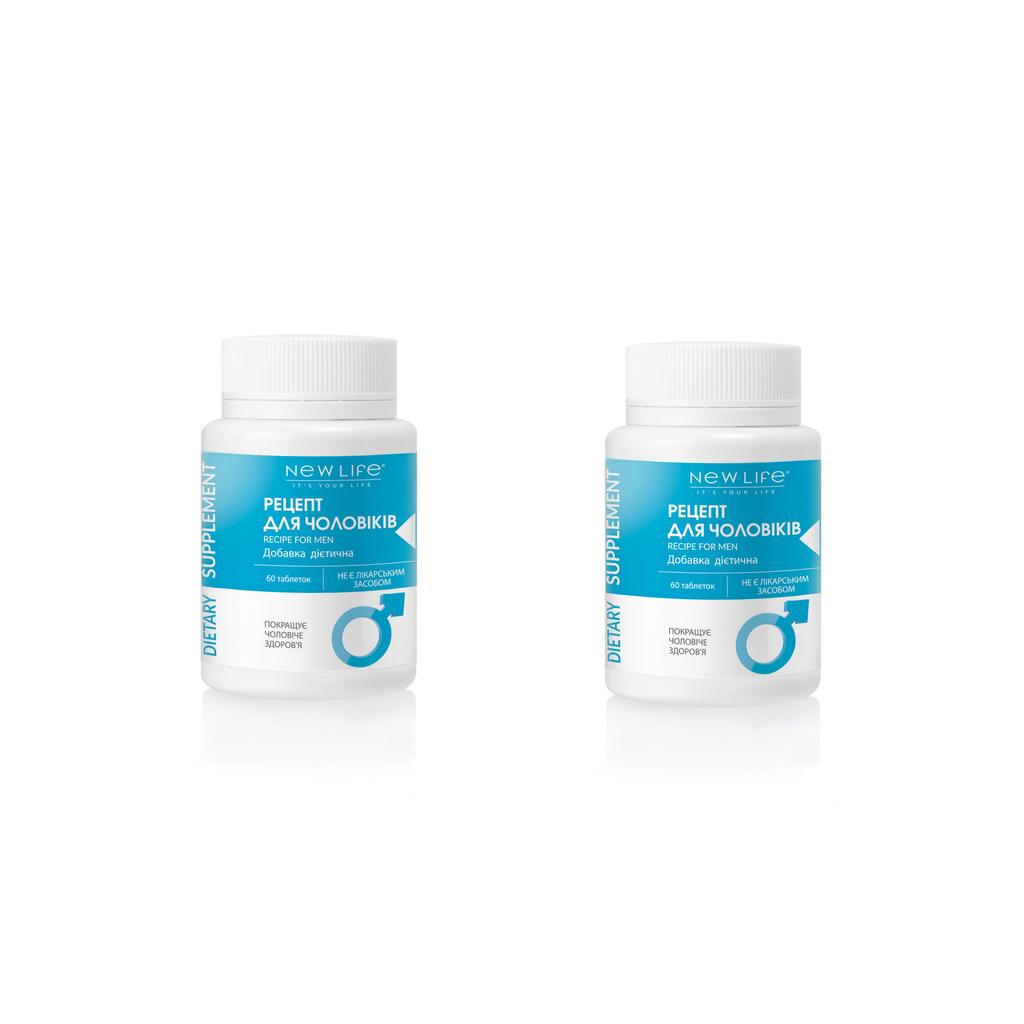 Recipe for Men New Life Dietary Supplement (Men's Health Support)