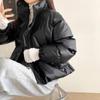 Korean Fashion Retro Cotton-padded Jacket Women New Loose Joker Thickened Short Coat High Sense Vintage Casual Overcoat Winter