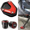 For HONDA CBR650F CBR650R Cbr 650r/f CBR500R CBR300R CBR250R Motorcycle Extension Pad Side Stand Foot Kickstand Tire Valve Caps