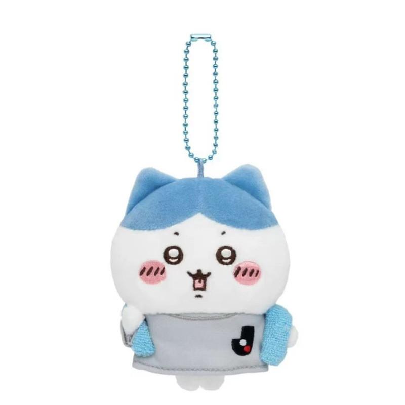 Football Plush Chiikawa Keychain Doll Pendant Bag Decoration Kids Gift Toys