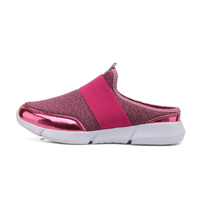 Breathable Half Slippers Cross Border Lightweight Casual Shoes Women's Shoes Large Cool Slippers