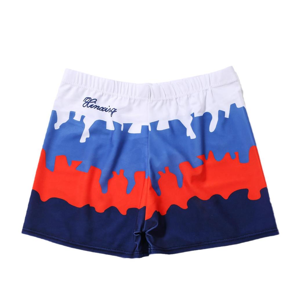 Men's Quick-Dry Loose Swim Trunks - Anti-Embarrassment Boxer Swimsuit for Beach