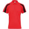 Just Cool Mens Cool Contrast Polo Shirt