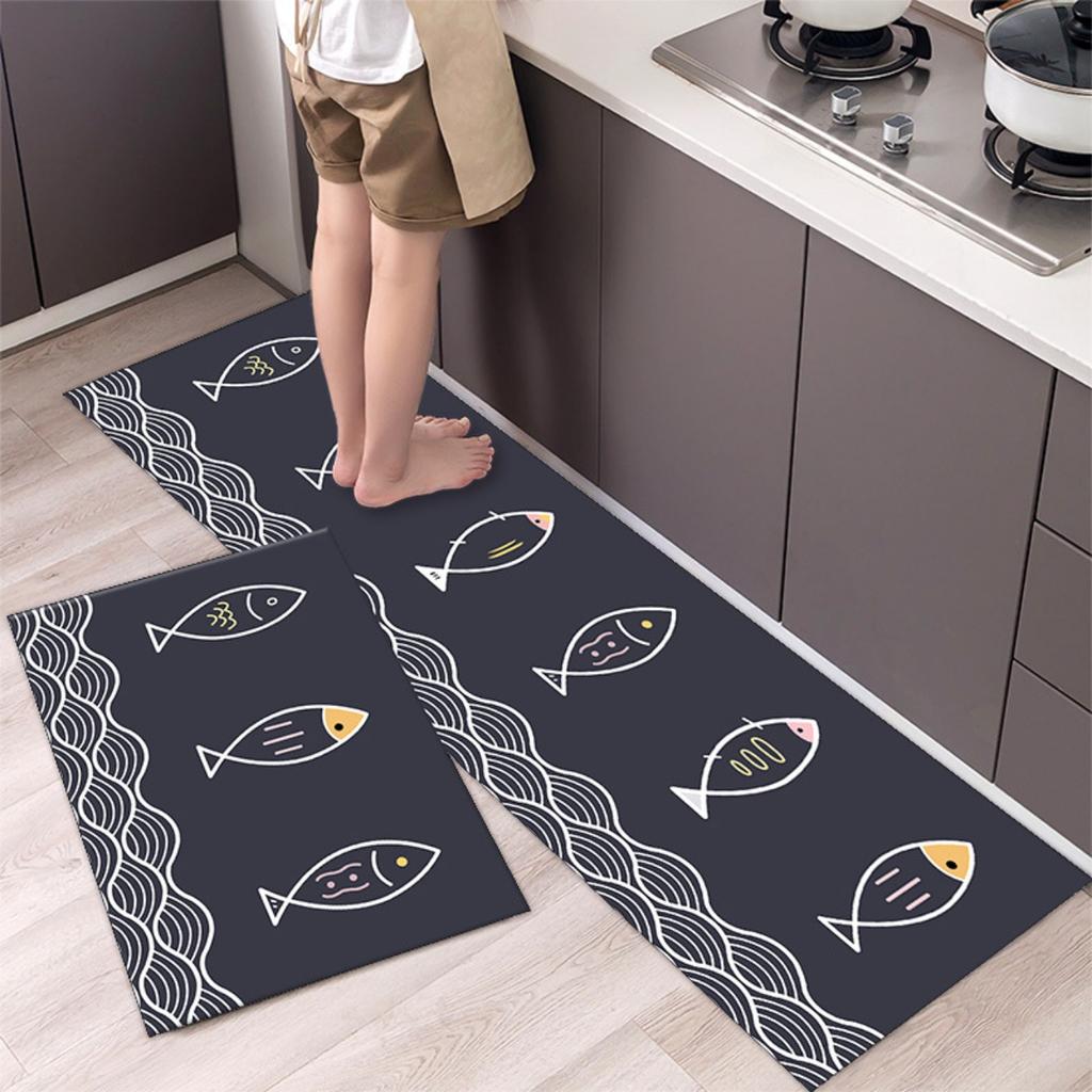 Fashion Simple Nordic Style Kitchen Mat Carpet House Hold Carpet Modern Home Decor