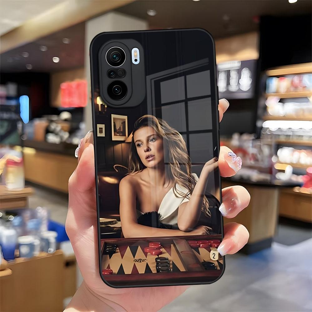 Чехол для телефона Millie Bobby Brown для Redmi 13 12 13c 12c Note 13 Pro Plus 11 12 Pro 10 12s 11s с защитным стеклом.