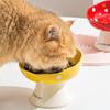 Керамическая миска для домашних животных с высокой ножкой, креативная поилка для домашних животных, кормушка для собак, котят, щенков
