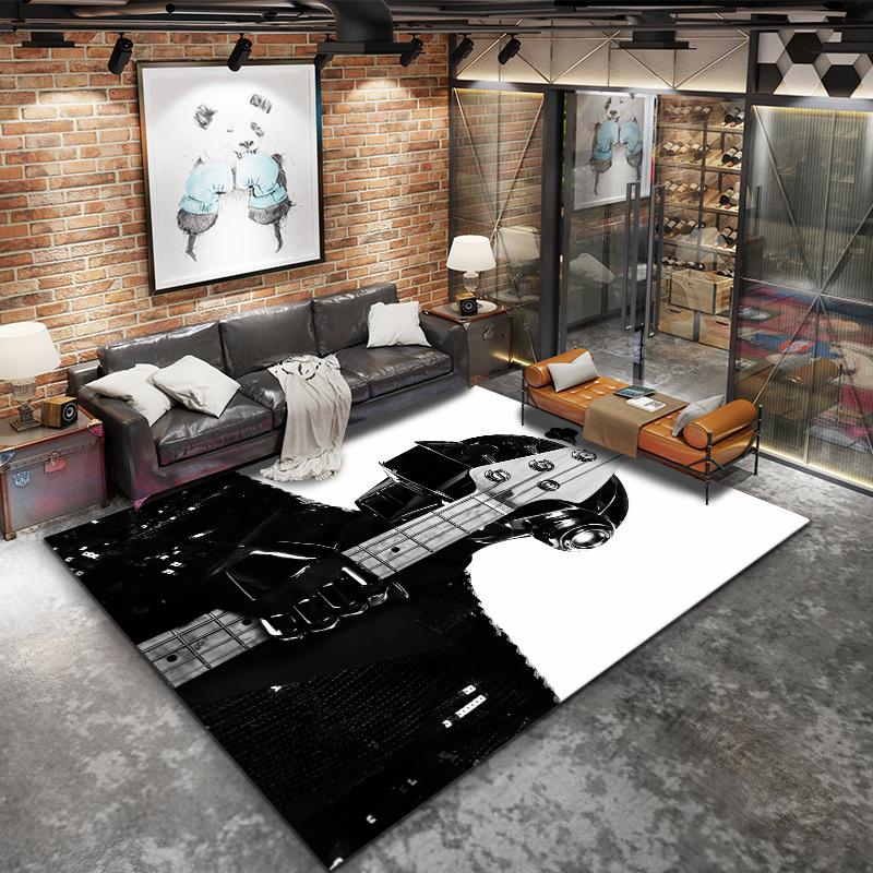 Daft Punk Carpet Rug for Living Room Bedroom Home Sofa Decoration,Kids play Nonslip Floor Mat
