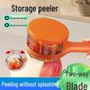 Creative Anti-Splash Fruit & Vegetable Peeler with Storage Box