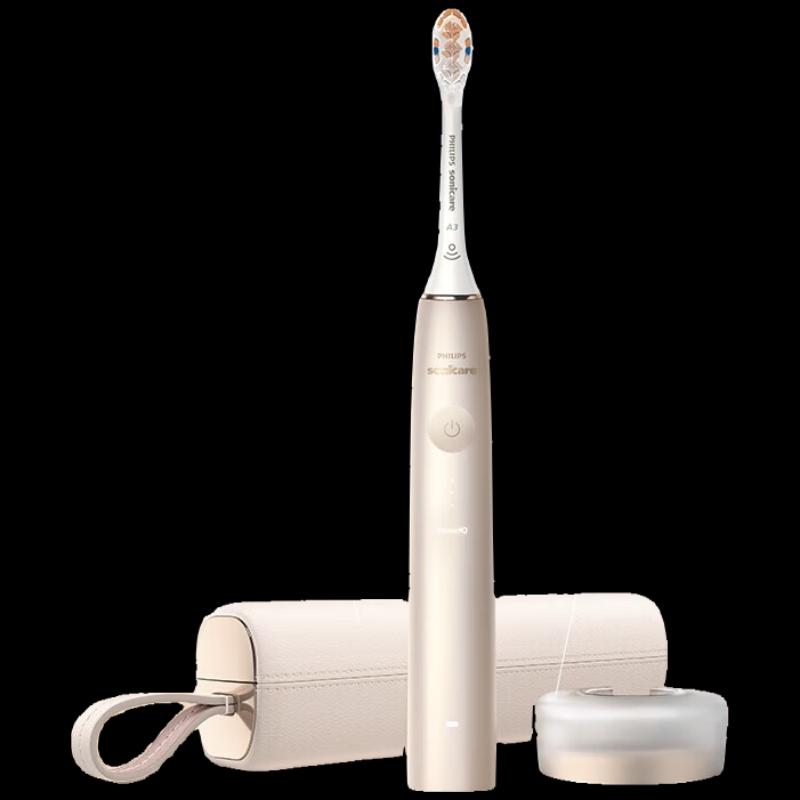 Philips Электрическая звуковая зубная щетка DiamondClean AI Smart Sonic HX9996 с китайской вилкой (адаптер в комплекте)