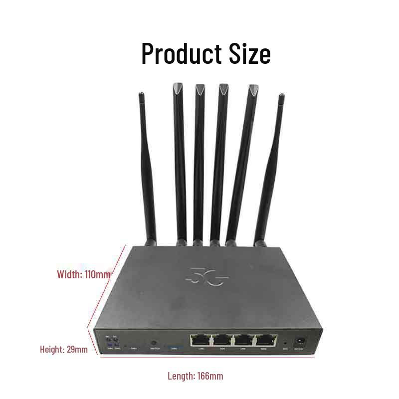 Dual-Band AX3000 5G WiFi6 Router Card: Fast 2.4G + 5.8G Internet, Full Network Support