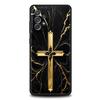 Phone Case for Samsung Galaxy A55 A53 A52 A52S A51 A41 A35 A32 A25 A23 A15 A13 A71 A72 5G Soft TPU Cross Pattern Element Design