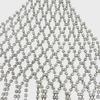 Geometric Rhinestone Mesh Tassel Body Chain - Exaggerated Diamond Bra for Nightclubs