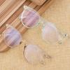 Women Men Anti Blue Rays Black Frame Transparent Lenses Glasses  Portable Optical Glasses Computer Glasses Fashion Eyeglasses