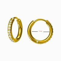 Stainless Steel Water Drop Vvs ZIRCON Bulk Dg Womens Star Letter Unique Trendy Elegant Earring