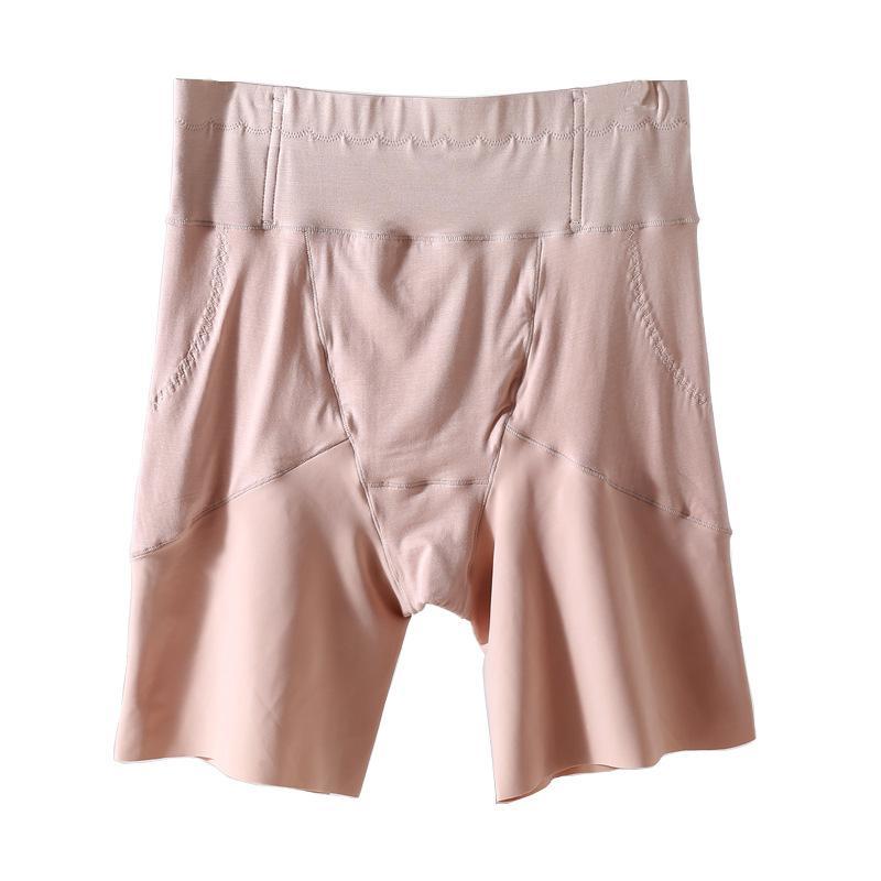 Safet In Plus Size Briefs High Waist Anti Glare Knickers Women with Lingerie Cotton Crotch Panties