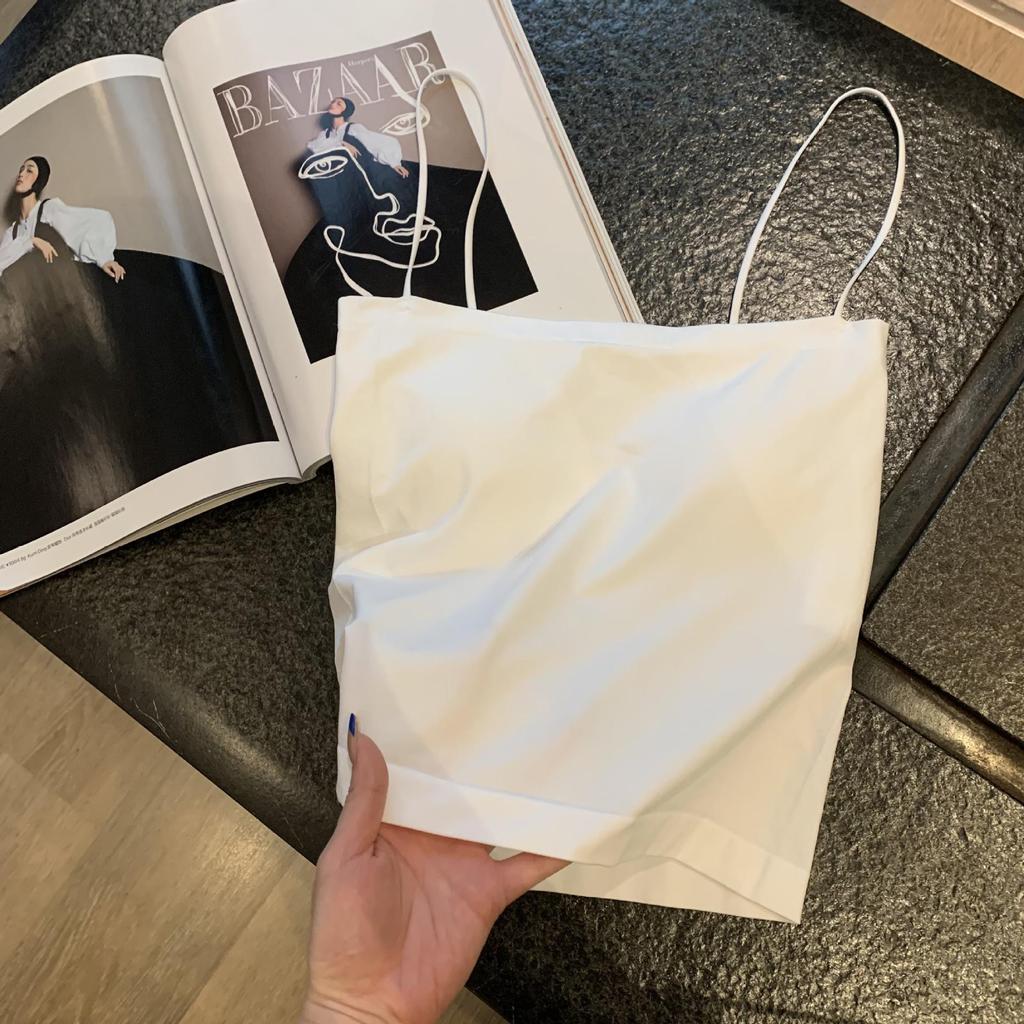 Бесшовный женский топ-труба, майка с фиксированной грудной чашкой для ношения как внутри, так и снаружи.