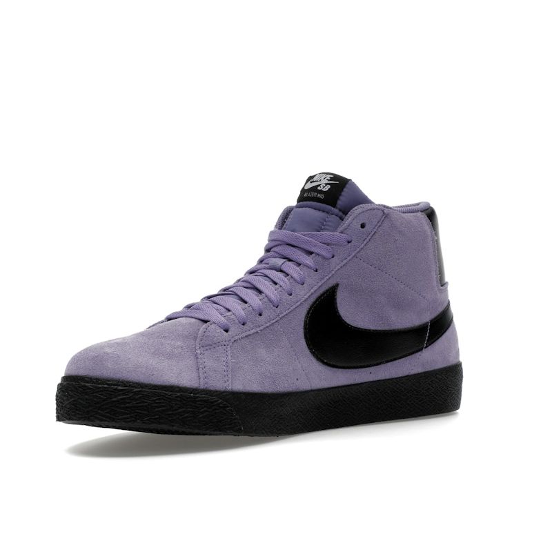 Nike Zoom Blazer Mid SB Dusty Amethyst Black Unisex Sneakers Purple White FD0731-500