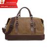 Unisex Large Capacity Canvas Travel Bag: Convertible Handbag, Shoulder Bag, Crossbody & Luggage for Casual Use.