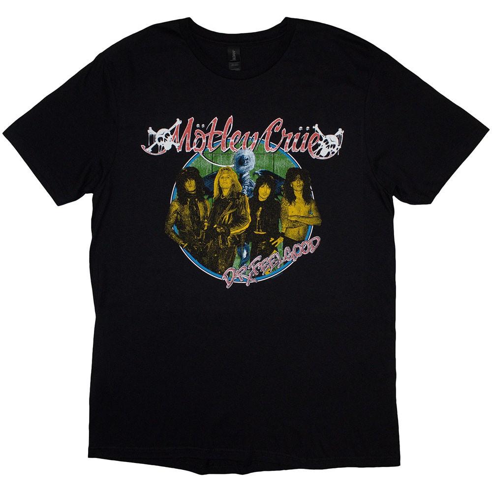 Motley Crue Dr Feelgood Circle Photo 1 Tee TShirt Unisexs