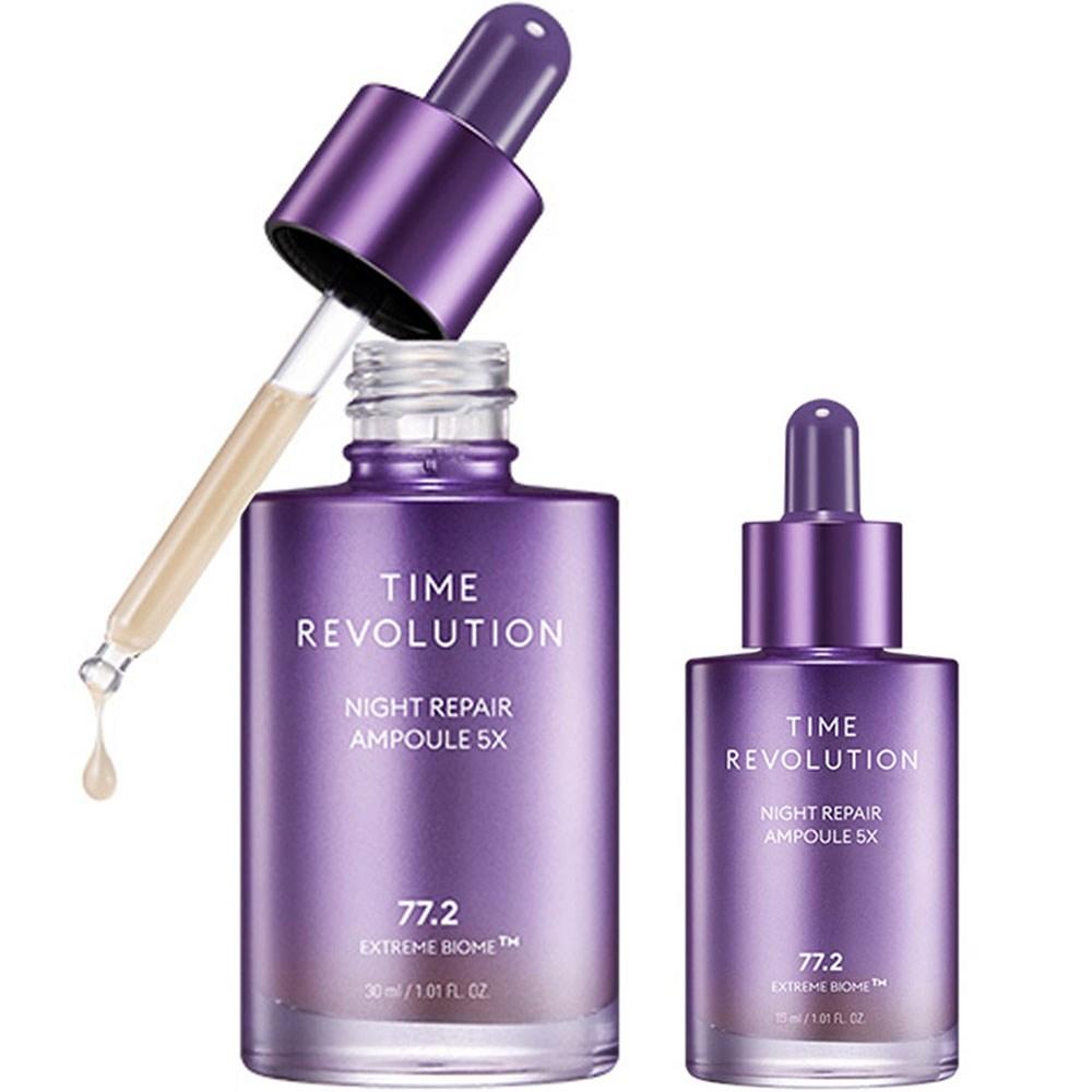 MISSHA Time Revolution Night Repair Ampoule FiveX 30 мл + 15 мл набор, 1 набор