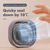 USB Desk Fan Mini Desktop Cooling Fan with 3 Speeds Adjustable, Personal USB Silent Powerful Fans