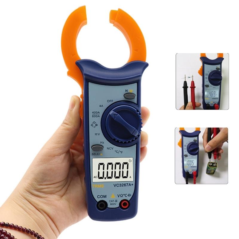 Профессиональный цифровой токоизмерительный мультиметр с функциями измерения напряжения, тока, сопротивления и автоматическим выбором диапазона