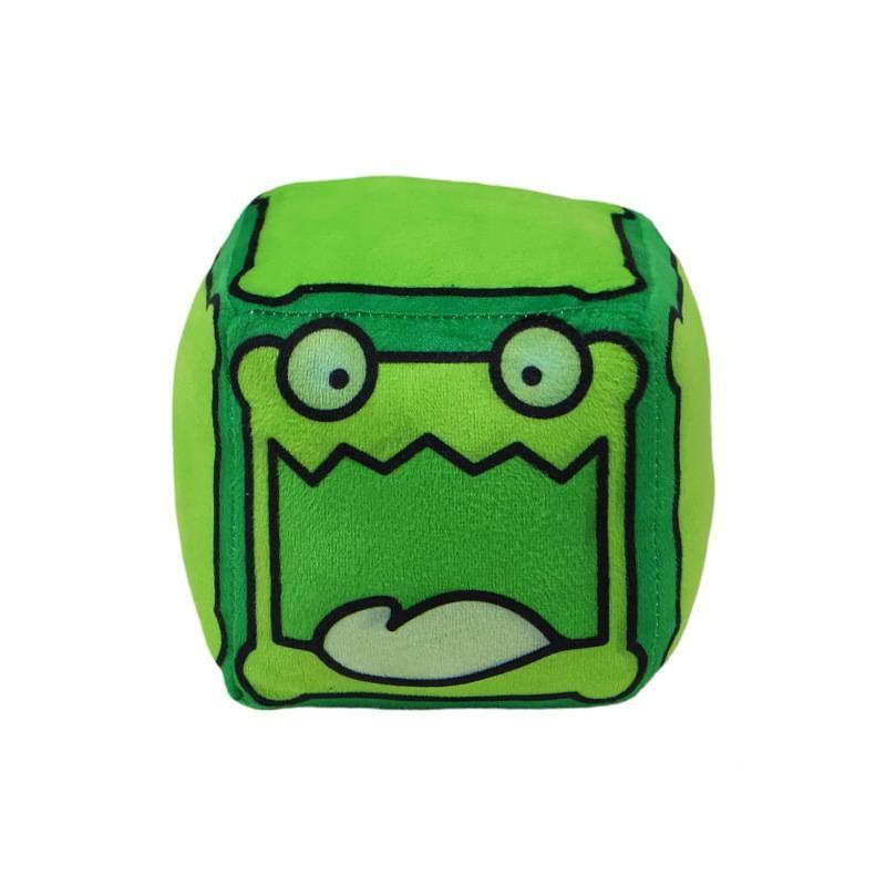 Geometry Game Dash Character Plush Cushion Stuffed Toy Expression Gift Block