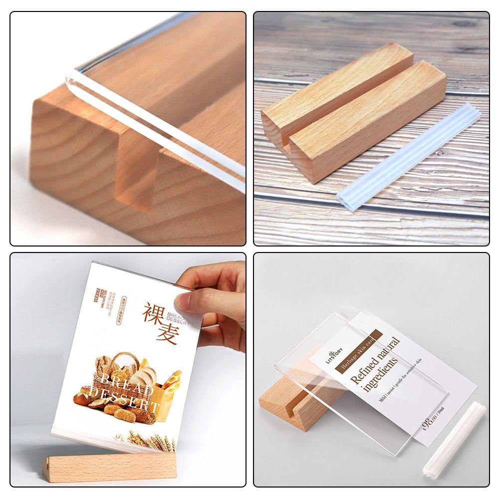 Двусторонняя подставка для меню A4/A5/A6, рамка для карточек, настольный держатель для вывесок, ресторан