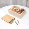 Dessert Playset Wooden With Western Pastries For Kid Play And Interaction Parent