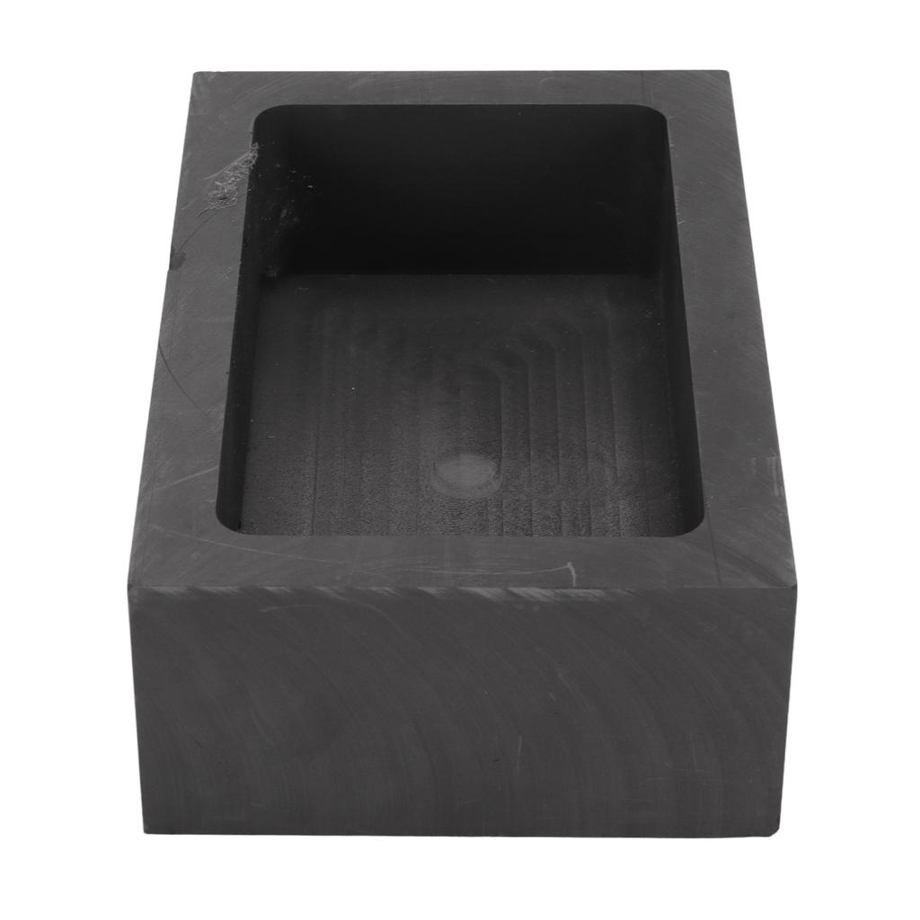 170ml Graphite Mold Rectangular Graphite Ingot Mould for Gold Silver Brass Copper Aluminum Melting