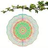 10 Inch Metal Kinetic Wind Spinner Garden Decor 360 Degree Rotating Hook No Electricity Needed Perfect for Balcony Yard Outdoor