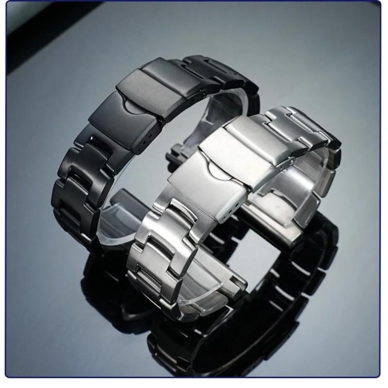 Для Casio Prorek prw-6600 prg-650 Титановый металлический ремешок для часов PRW-30/50/60/70YT prw-6900/6800 Браслет Цепочка для часов из титанового сплава