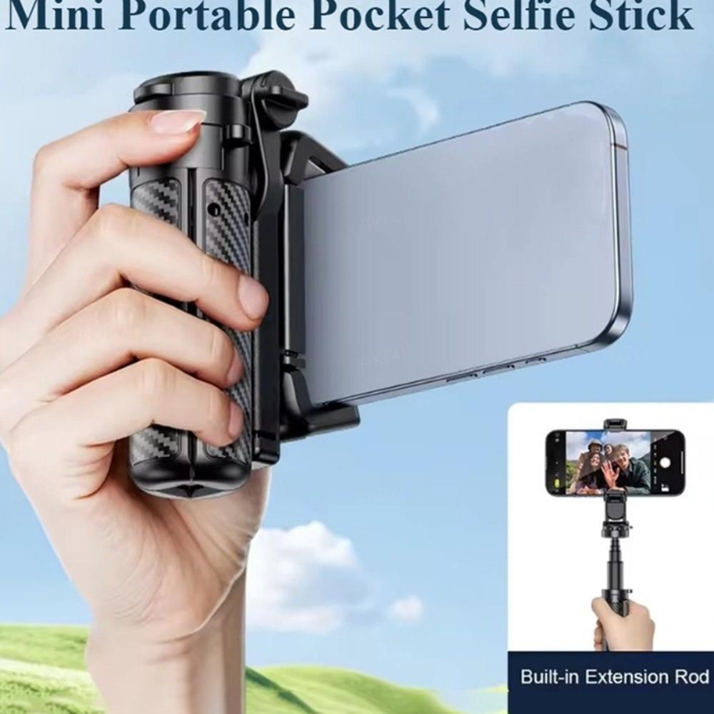Extension Pole Mini Telescopic Selfie Stick Portable Handheld Selfie Stick Tripod  Vlog Photography