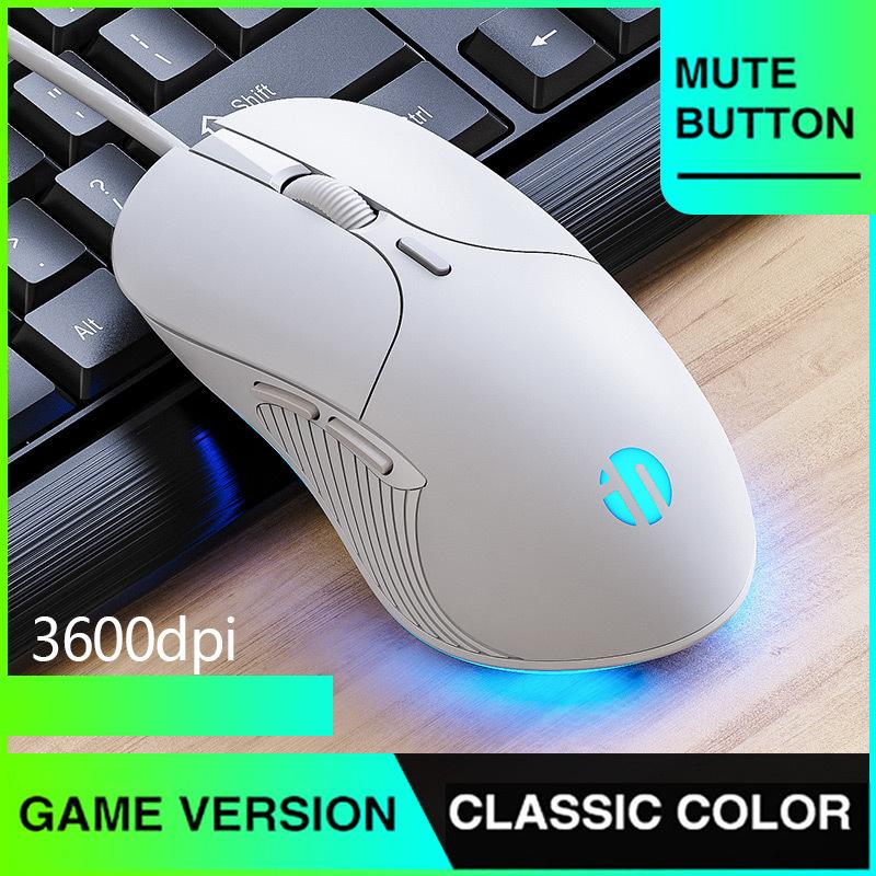 Profession Wired Gaming Mouse 6 Buttons 4800 DPI LED Optical USB Computer Mouse Gamer Mice For PC Laptop