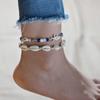 Multilayer Shell Beads Starfish Anklets Bohemian Bohemian Anklet Bracele  Decoration